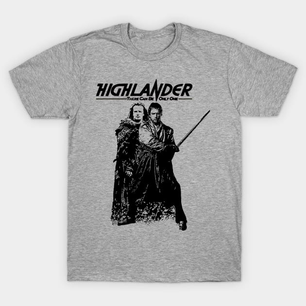 Highlander Tribute T-Shirt by Jldigitalcreations